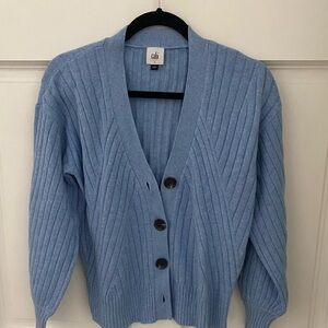 Women's Blue Cardigan Sweater by CAbi